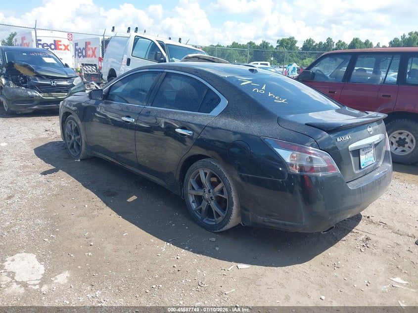 Vin: 1n4aa5ap9ec449991, lot: 46086124, nissan maxima 3.5 sv 20143