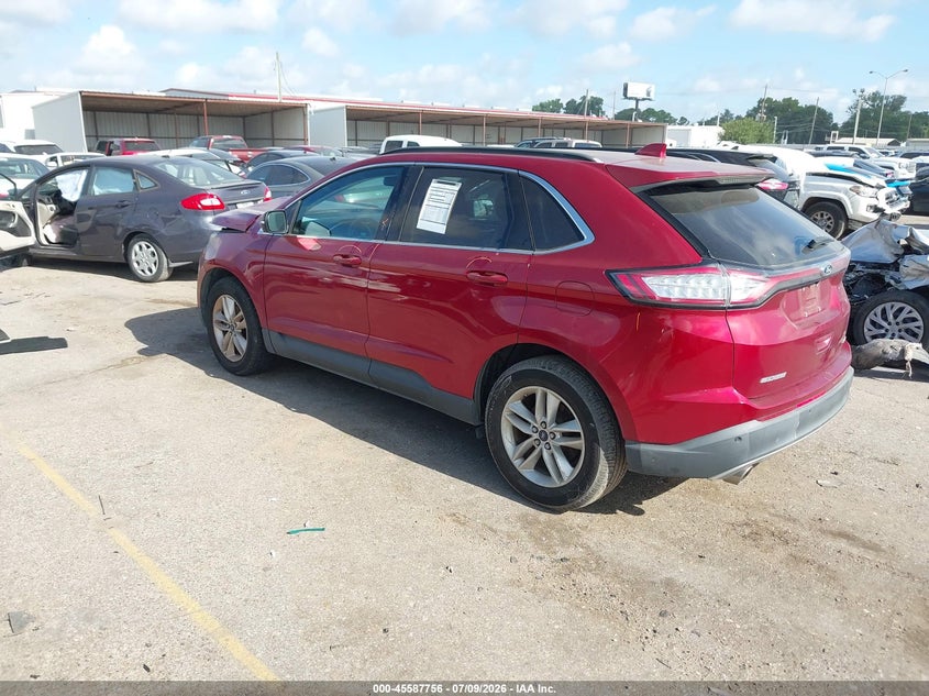 Vin: 2fmpk3j87gbb77924, lot: 46086131, ford edge sel 20163