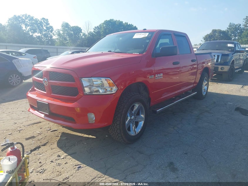 Vin: 3c6rr7kt0hg524373, lot: 46086230, ram 1500 express  4x4 5'7 box 20172