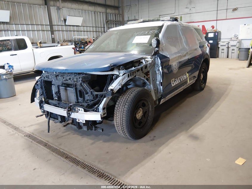 Vin: 1fm5k8abxlgb84529, lot: 46086234, ford police interceptor utility 20202