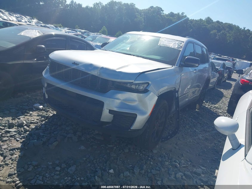 Vin: 1c4rjkag8r8549083, lot: 46086272, jeep grand cherokee l altitude 4x4 20242