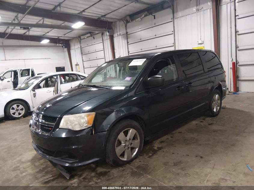 Vin: 2c4rdgbg7er221963, lot: 46086308, dodge grand caravan se 20142