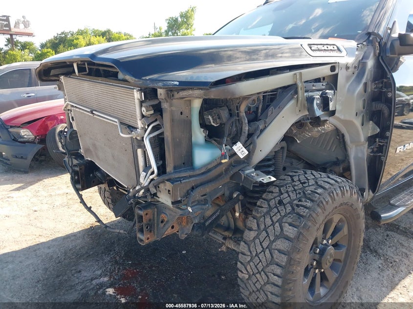 2022 Ram 2500 Laramie 4X4 6'4 Box VIN: 3C6UR5FL2NG249657 Lot: 45587936