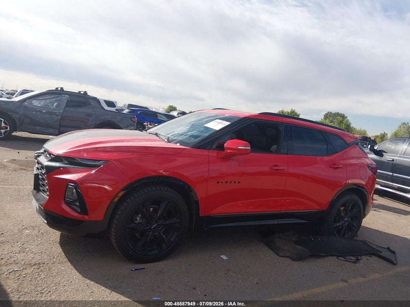 2021 Chevrolet Blazer Awd Rs VIN: 3GNKBKRS9MS585041 Lot: 45587949