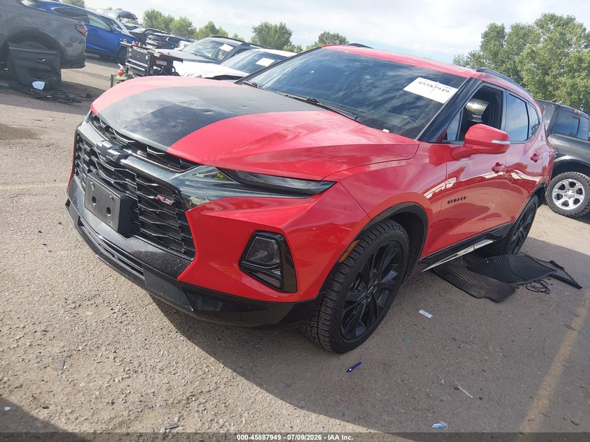 2021 Chevrolet Blazer Awd Rs VIN: 3GNKBKRS9MS585041 Lot: 45587949