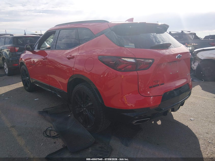2021 Chevrolet Blazer Awd Rs VIN: 3GNKBKRS9MS585041 Lot: 45587949