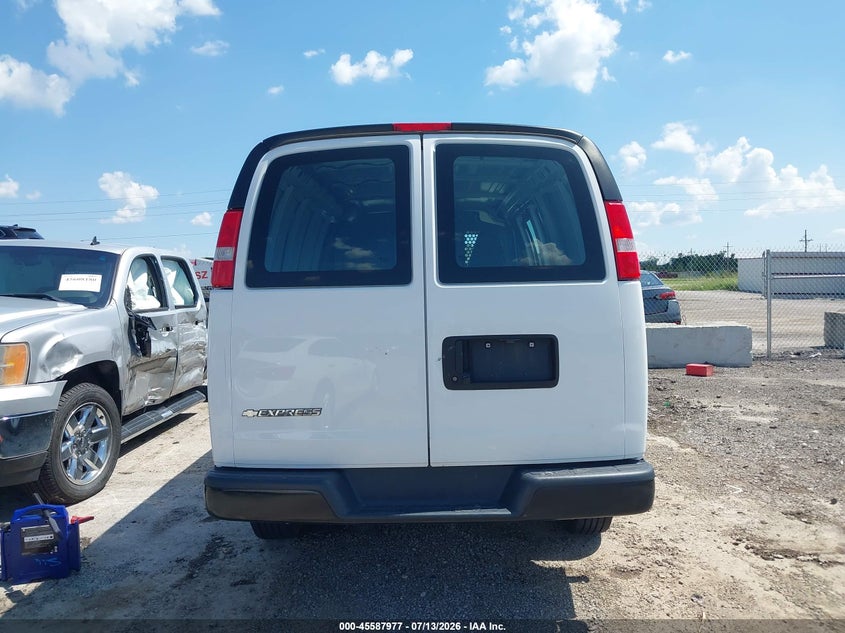 2023 Chevrolet Express Cargo Rwd 2500 Regular Wheelbase Wt VIN: 1GCWGAFP0P1107828 Lot: 45587977