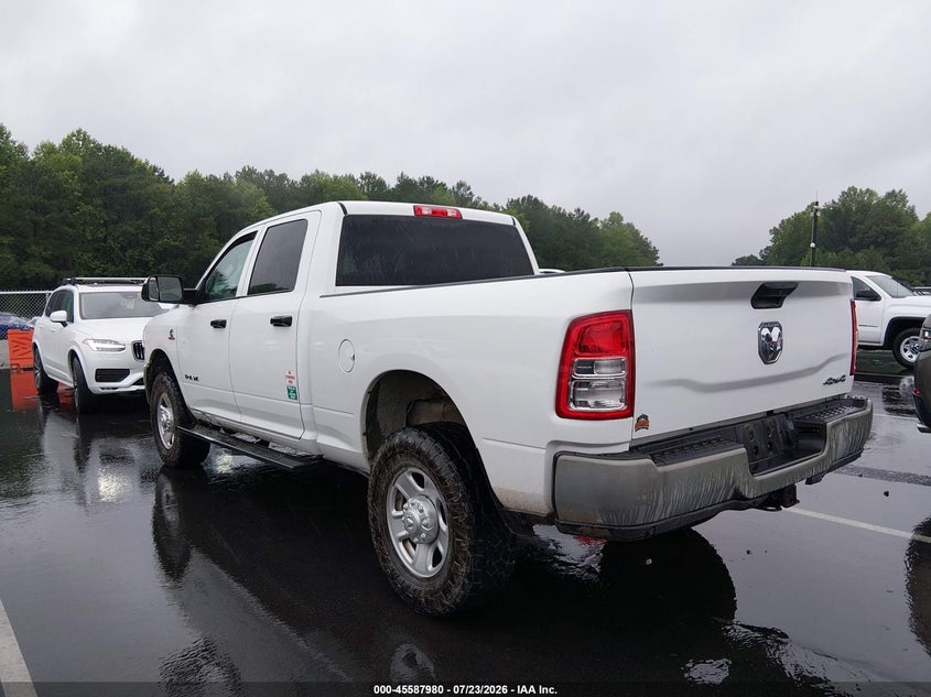 Vin: 3c6ur5cl0kg518321, lot: 46086355, ram 2500 tradesman  4x4 6'4 box 20193