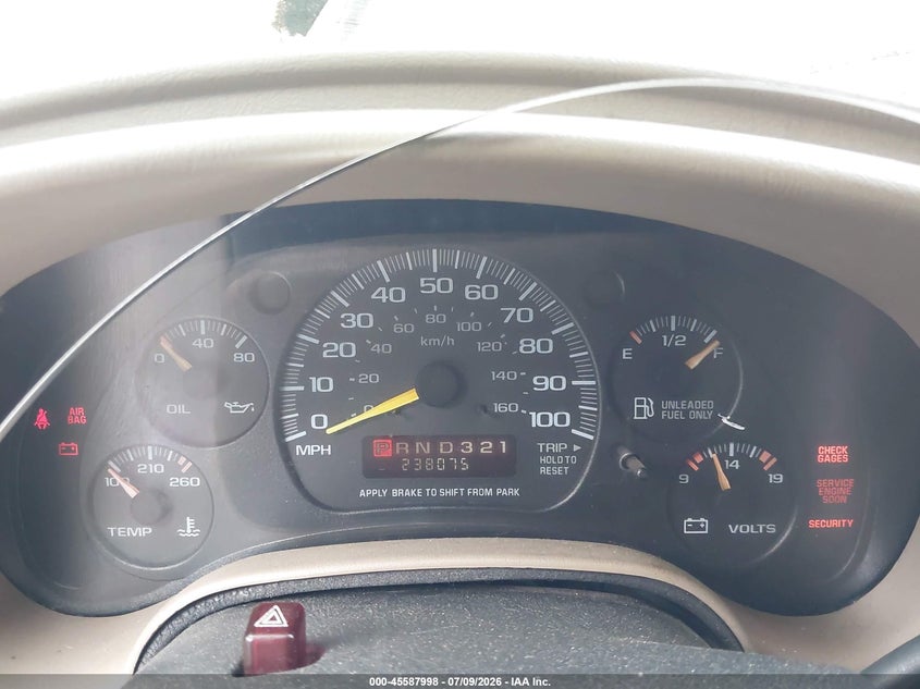 1998 GMC SAFARI auction photo 7