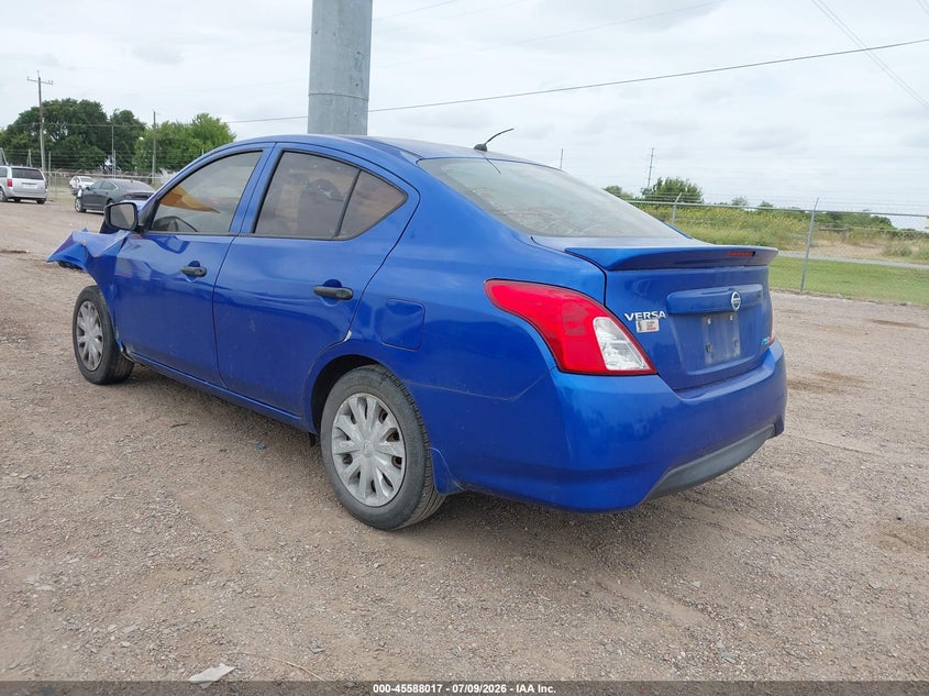 Vin: 3n1cn7ap8gl829109, lot: 46086392, nissan versa 1.6 s+ 20163