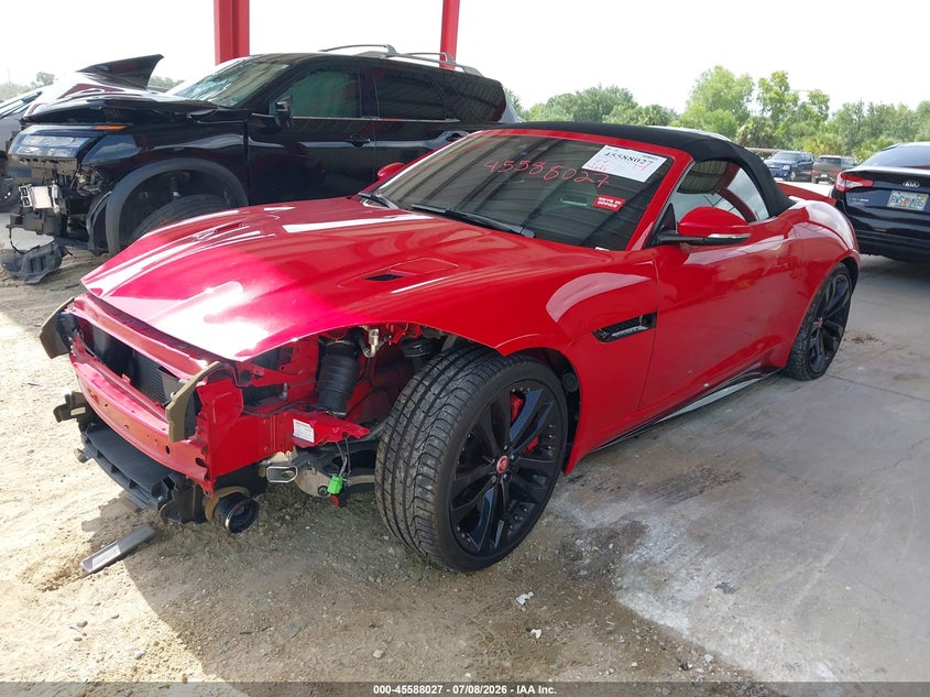 Vin: sajd55ee5lck68034, lot: 46086402, jaguar f-type r awd automatic 20202