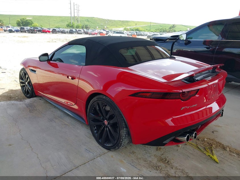 Vin: sajd55ee5lck68034, lot: 46086402, jaguar f-type r awd automatic 20203