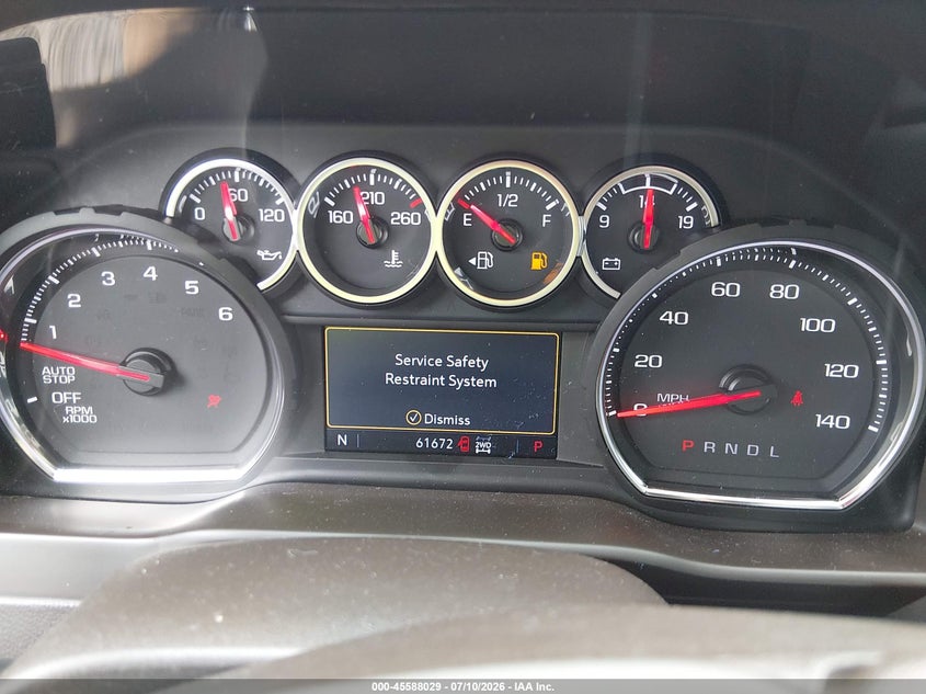 2020 CHEVROLET SILVERADO 1500 auction photo 7