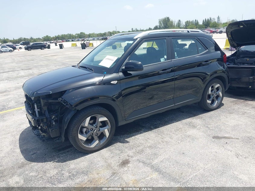 Vin: kmhrc8a30su386450, lot: 46086421, hyundai venue sel 20252