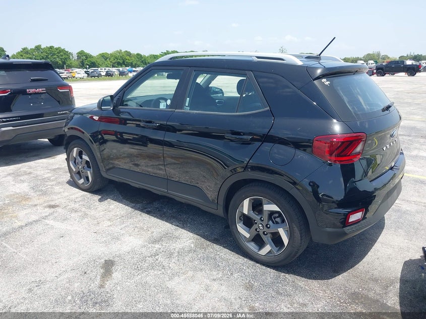Vin: kmhrc8a30su386450, lot: 46086421, hyundai venue sel 20253