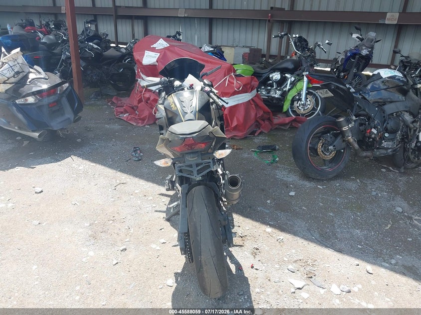 2022 Kawasaki Ex400 VIN: JKAEXKG16NDAG8338 Lot: 45588059