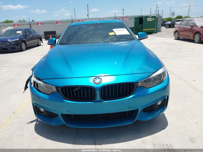 2018 BMW 430I Gran Coupe VIN: WBA4J1C52JBM11219 Lot: 45588062