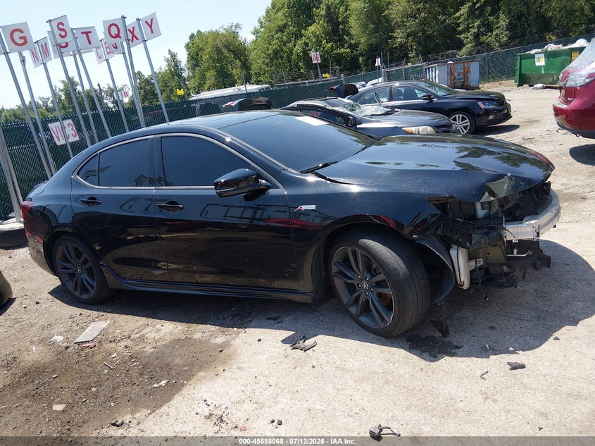 2019 Acura Tlx Tech A-Spec Pkgs VIN: 19UUB2F65KA008466 Lot: 45588068