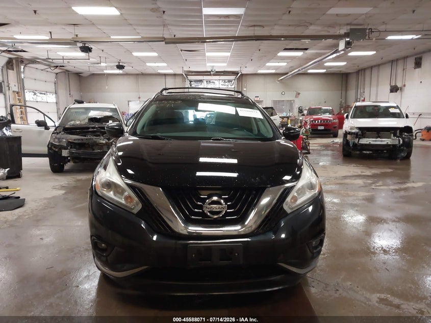 2016 Nissan Murano Sv VIN: 5N1AZ2MH1GN126544 Lot: 45588071