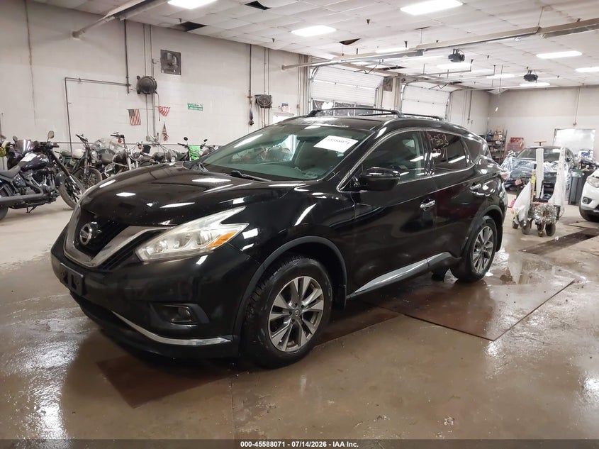 NISSAN MURANO 2016 VIN 5N1AZ2MH1GN126544