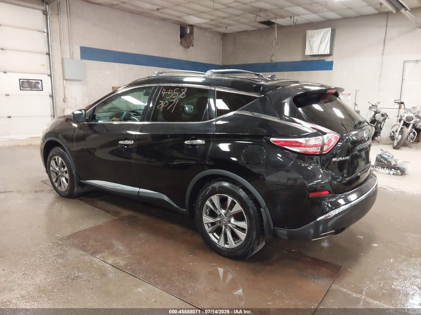 NISSAN MURANO 2016 VIN 5N1AZ2MH1GN126544