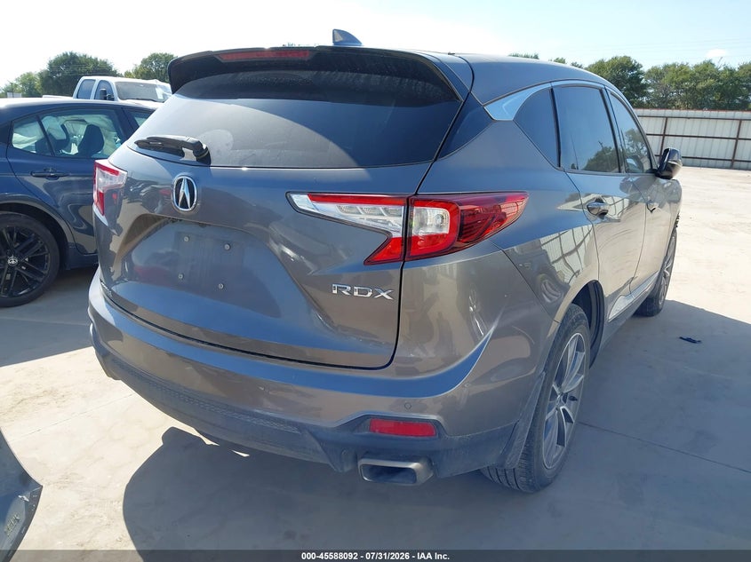 ACURA RDX 2022 VIN 5J8TC1H53NL004481