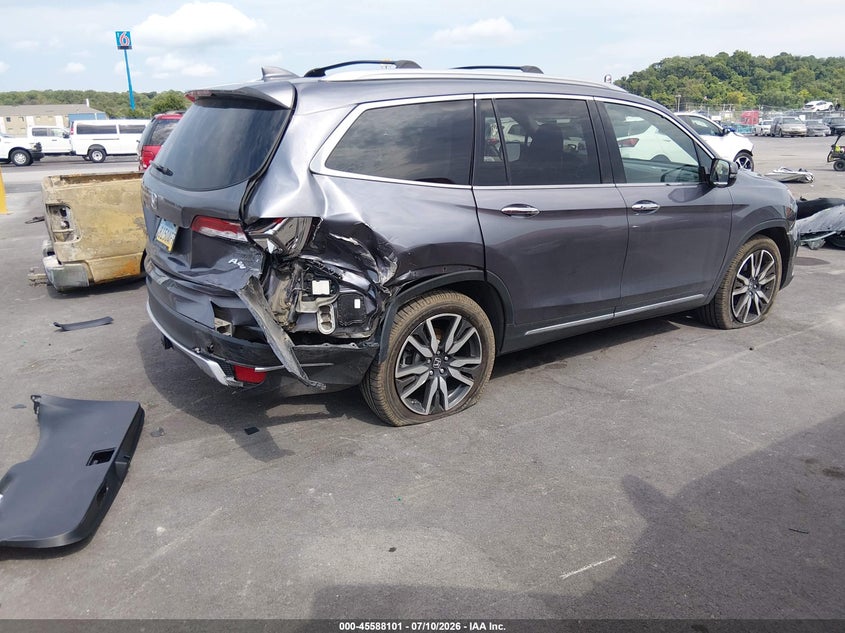 Vin: 5fnyf6h99lb043734, lot: 46086476, honda pilot awd touring 8 passenger 20204