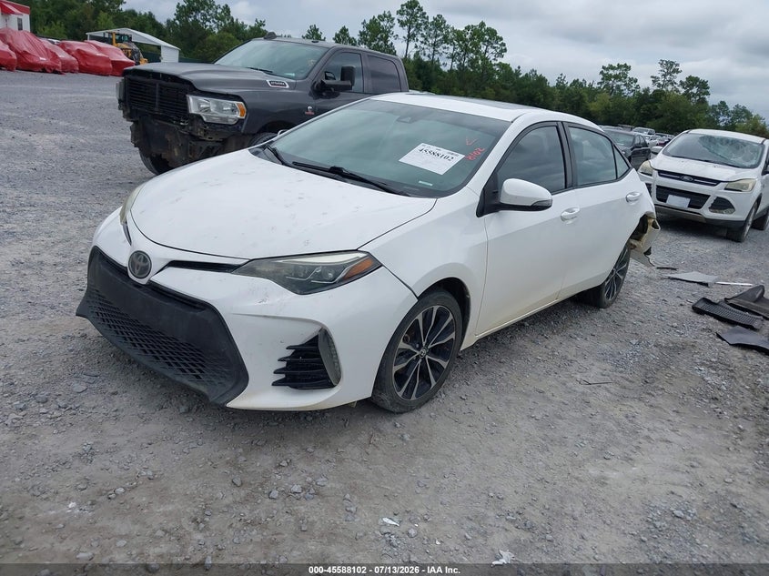 2017 Toyota Corolla, Удар сзади, IAAI, VIN 2T1BURHE5HC752361 — фото 2