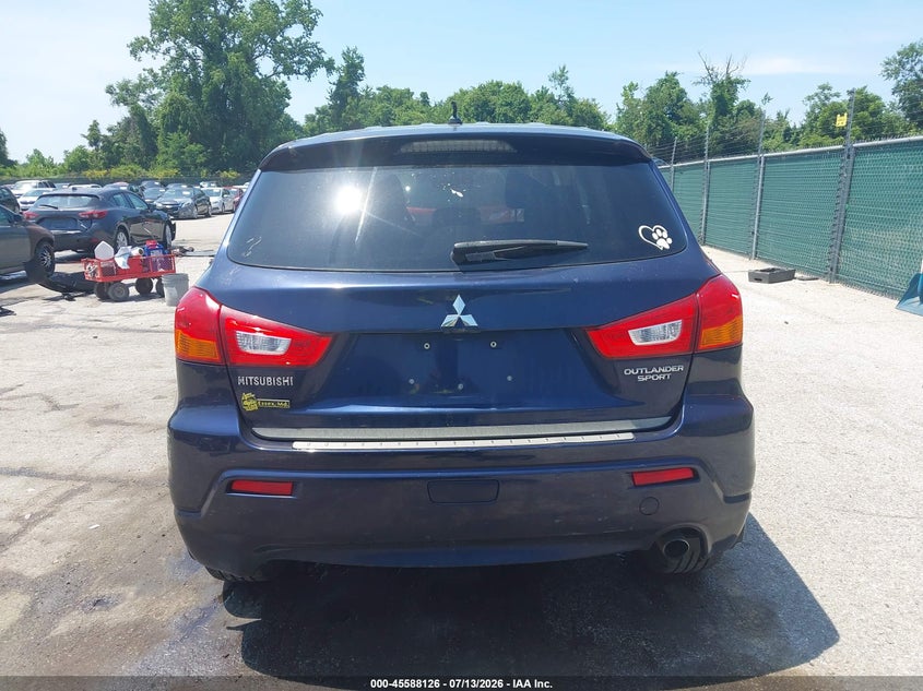 2012 Mitsubishi Outlander Sport Se VIN: JA4AR4AU1CZ008962 Lot: 45588126