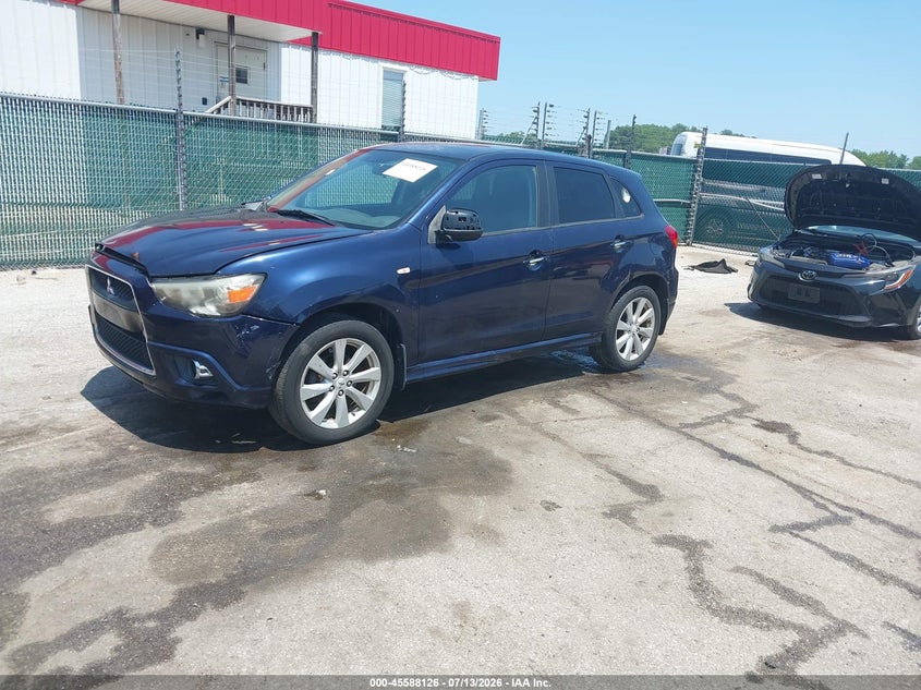 Vin: ja4ar4au1cz008962, lot: 46086501, mitsubishi outlander sport se 20122