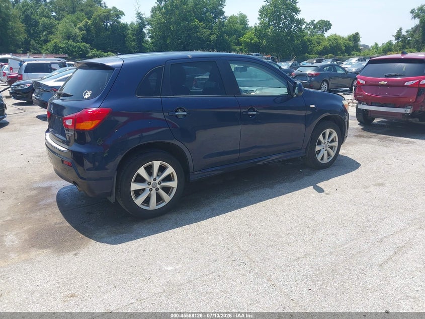 Vin: ja4ar4au1cz008962, lot: 46086501, mitsubishi outlander sport se 20124