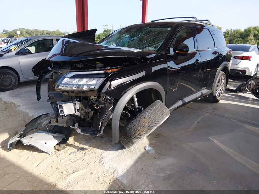 Vin: 5n1dr3cb3sc223393, lot: 46086507, nissan pathfinder sl fwd 20252