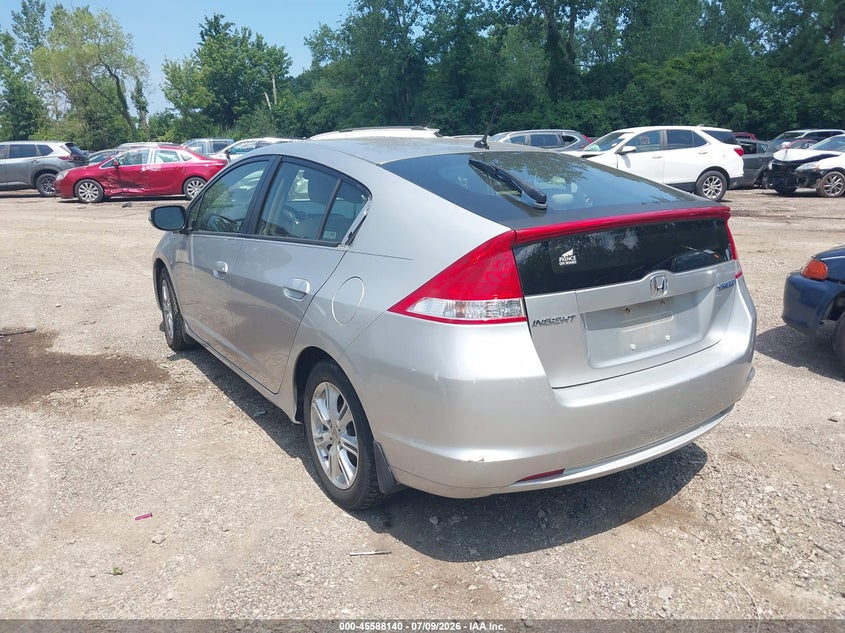 Vin: jhmze2h72as012242, lot: 46086515, honda insight ex 20103