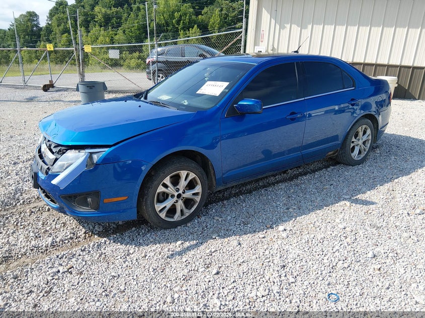 Vin: 3fahp0ha5cr168822, lot: 46086520, ford fusion se 20122