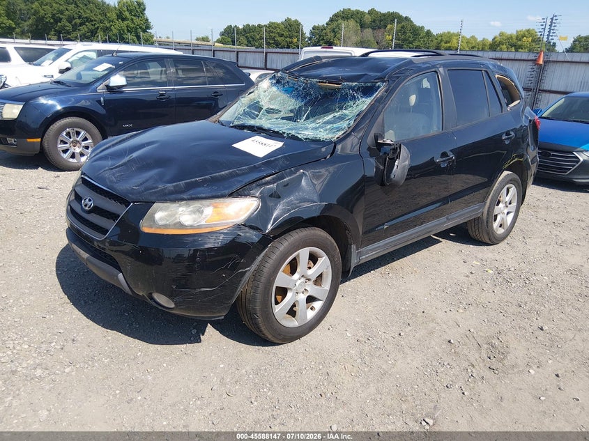 2009 Hyundai Santa Fe Se, Roof, IAAI, VIN 5NMSH13E49H295924 — photo 2