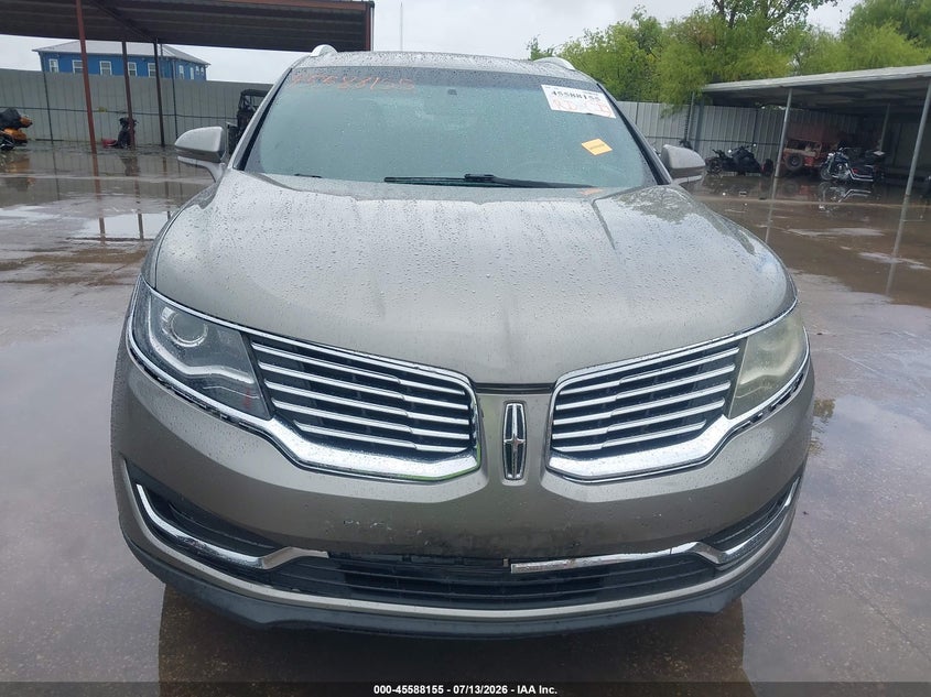2016 Lincoln Mkx Select VIN: 2LMTJ6KR4GBL59725 Lot: 45588155