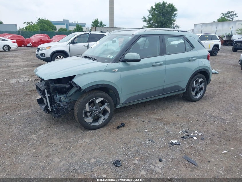 Vin: kmhrc8a39su347453, lot: 46086542, hyundai venue sel 20252