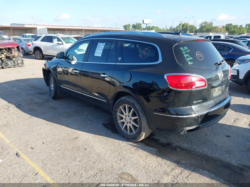 Vin: 5gakrbkd6gj122975, lot: 46086563, buick enclave leather 20163