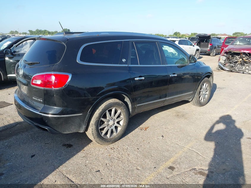 Vin: 5gakrbkd6gj122975, lot: 46086563, buick enclave leather 20164