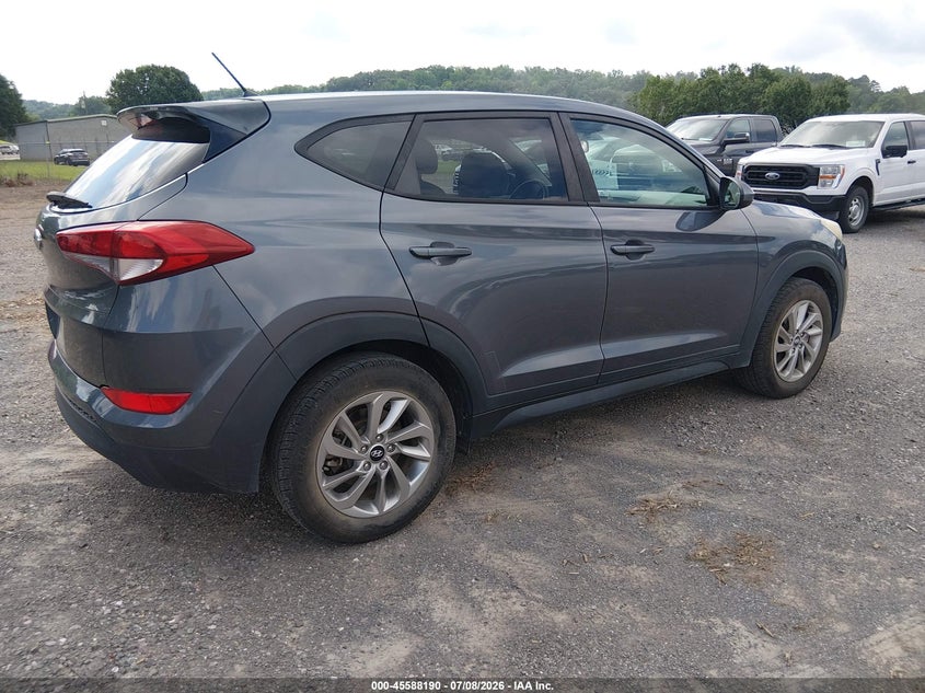 Vin: km8j23a49ju655085, lot: 46086565, hyundai tucson se 20184