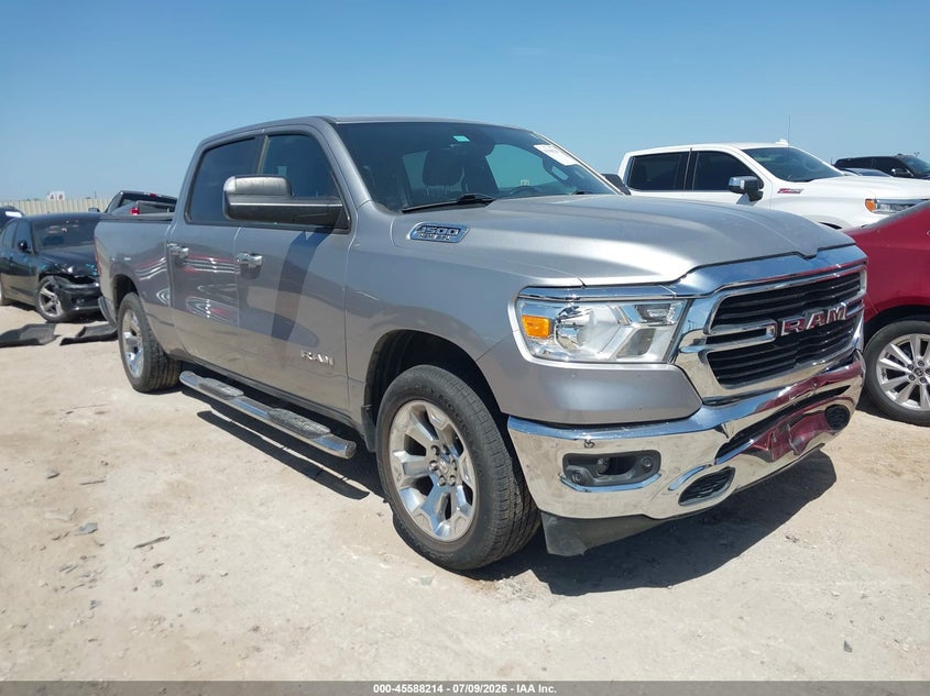 Vin: 1c6srfmt3kn911779, lot: 46086589, ram 1500 big horn/lone star  4x4 6'4 box 2019 img_1