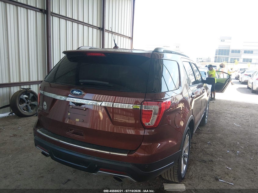 Vin: 1fm5k7d8xjga55083, lot: 46086596, ford explorer xlt 20184