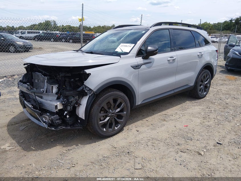Vin: 5xyrhdlf6ng117803, lot: 46086606, kia sorento x-line ex 20222