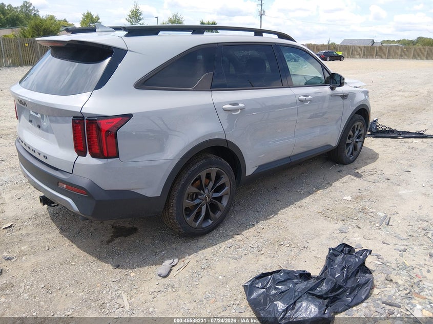Vin: 5xyrhdlf6ng117803, lot: 46086606, kia sorento x-line ex 20224