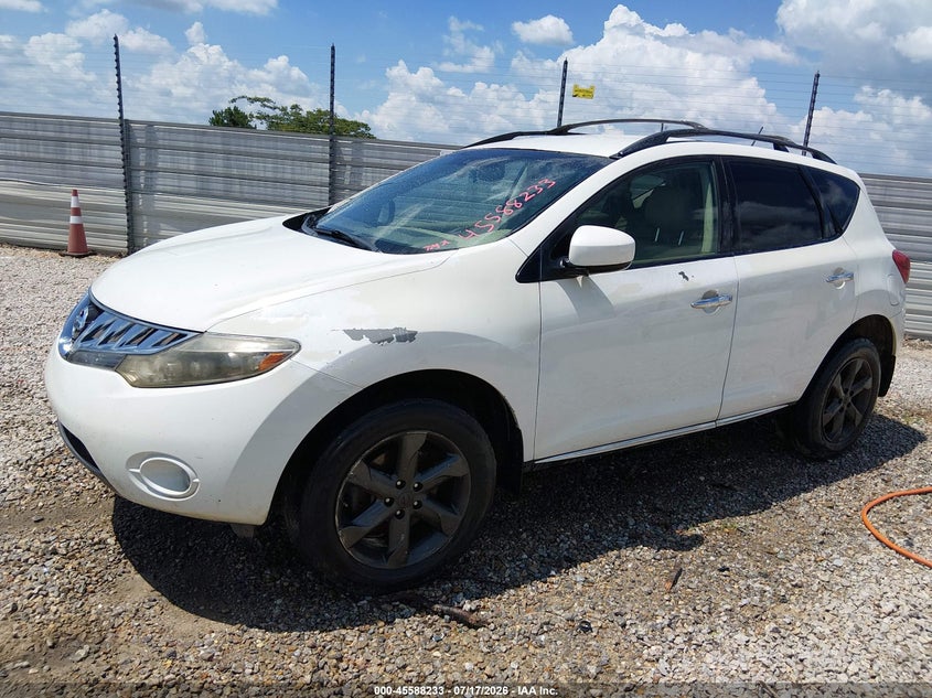 2009 NISSAN MURANO auction photo 2
