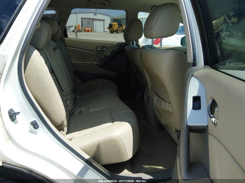2009 NISSAN MURANO auction photo 8