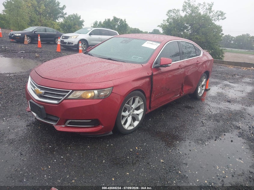 2014 Chevrolet Impala, Левый бок, IAAI, VIN 2G1125S39E9174786 — фото 2