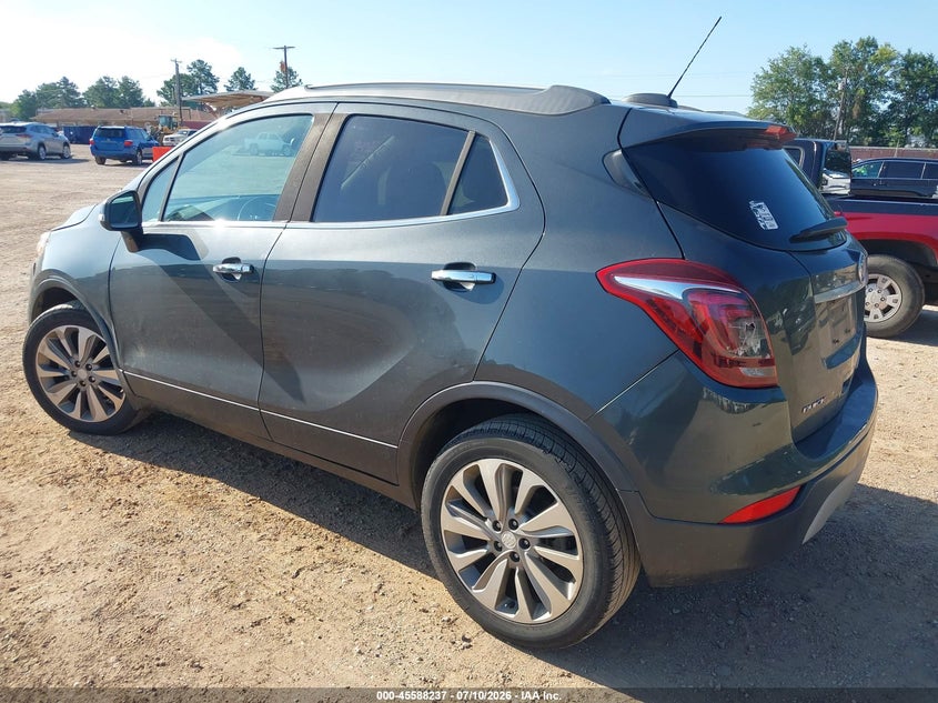 Vin: kl4cjasb4jb677146, lot: 46086612, buick encore preferred 20183