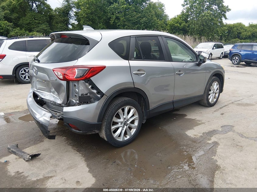 Vin: jm3ke2dy5e0321620, lot: 46086614, mazda cx-5 grand touring 20144