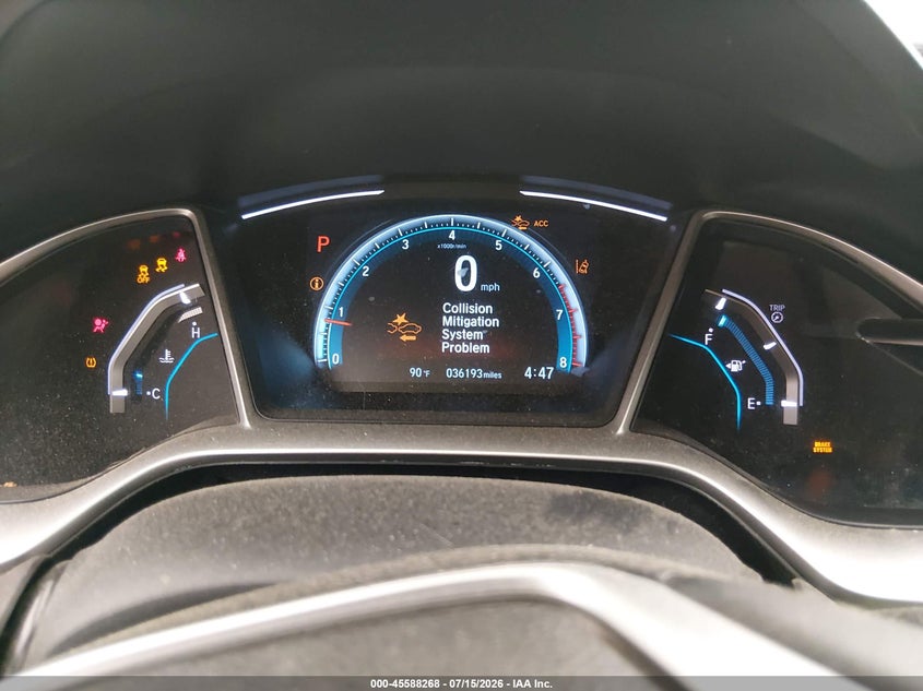 2019 HONDA CIVIC auction photo 7